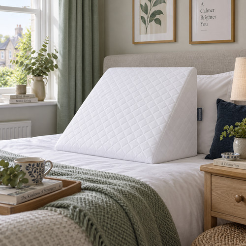 Bed wedge pillow acid reflux - wedge,