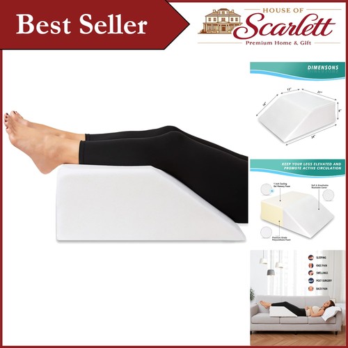 Ergonomic leg rest wedge - leg,