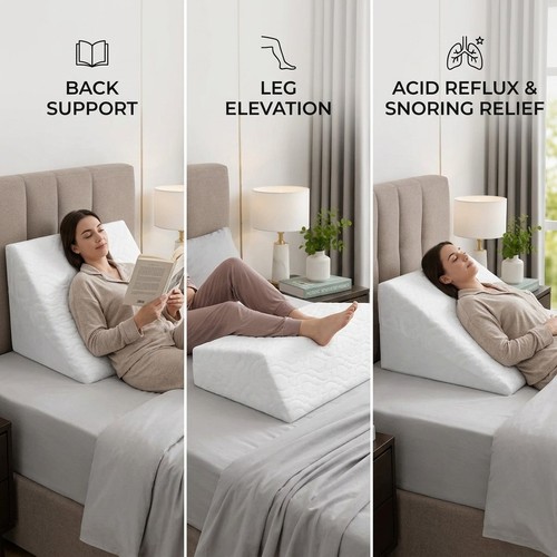 Foam bed wedge pillow support - foam,