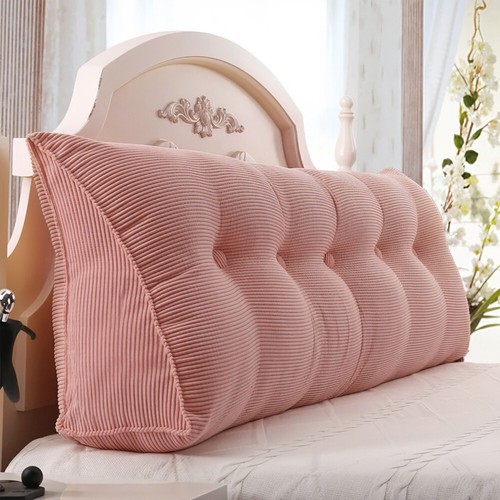 Pink headboard pillow - headboard, wedge