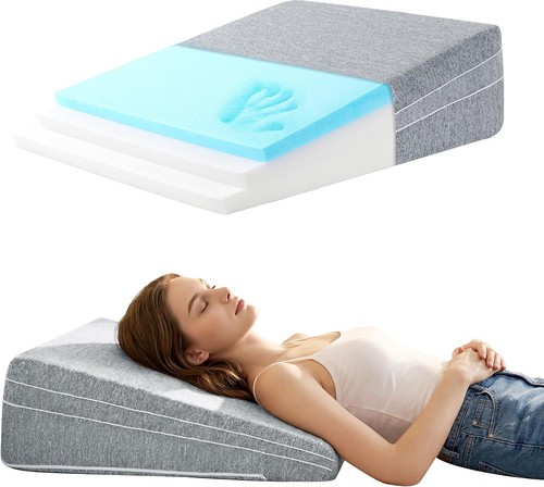 Memory foam bed wedge pillow - memory,