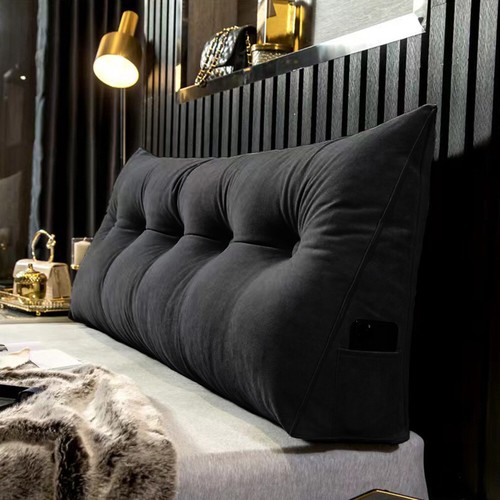Wedge pillow headboard - pillow,