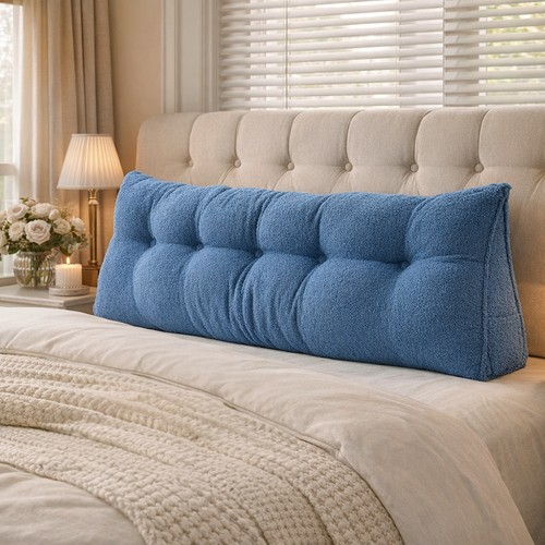 Headboard reading pillow - reading,