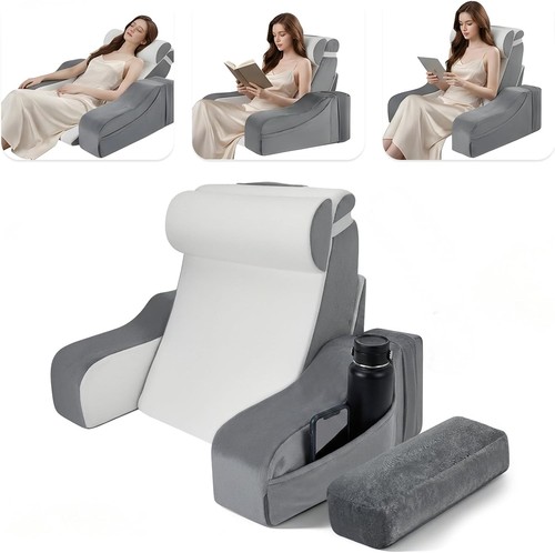 Adjustable reading pillow for - reading,